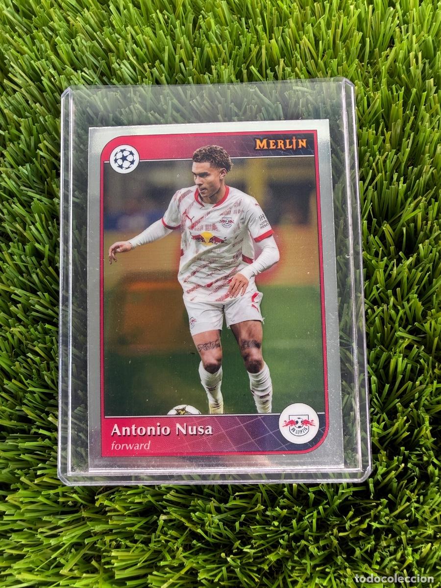 Fu&szlig;ball-Sticker: N&ordm; 50 Antonio Nusa RB Leipzig Merlin Chrome 24 25