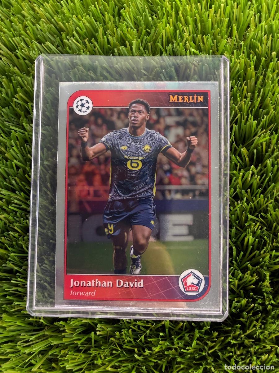 Fu&szlig;ball-Sticker: N&ordm; 125 Jonathan David Lille Merlin Chrome 24 25