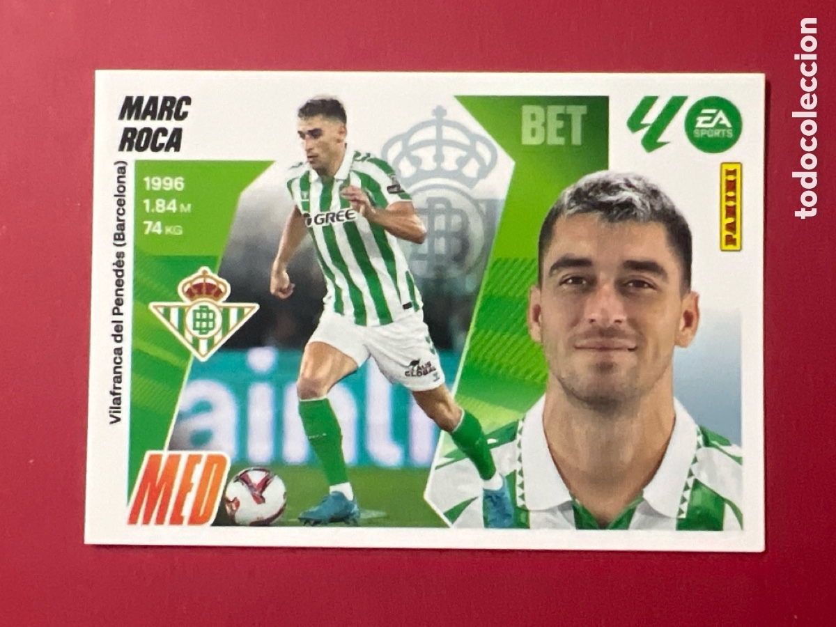 Figurine di Calcio: C9176. Liga ESTE 2025-26 11 MARC ROCA Betis PANINI 2025/26 25 26