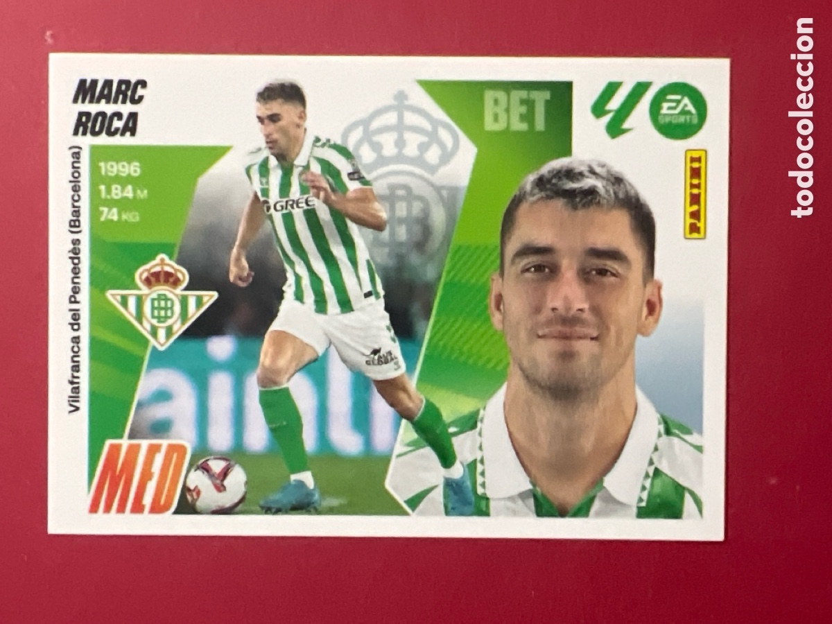 Figurine di Calcio: C9202. Liga ESTE 2025-26 11 MARC ROCA Betis PANINI 2025/26 25 26
