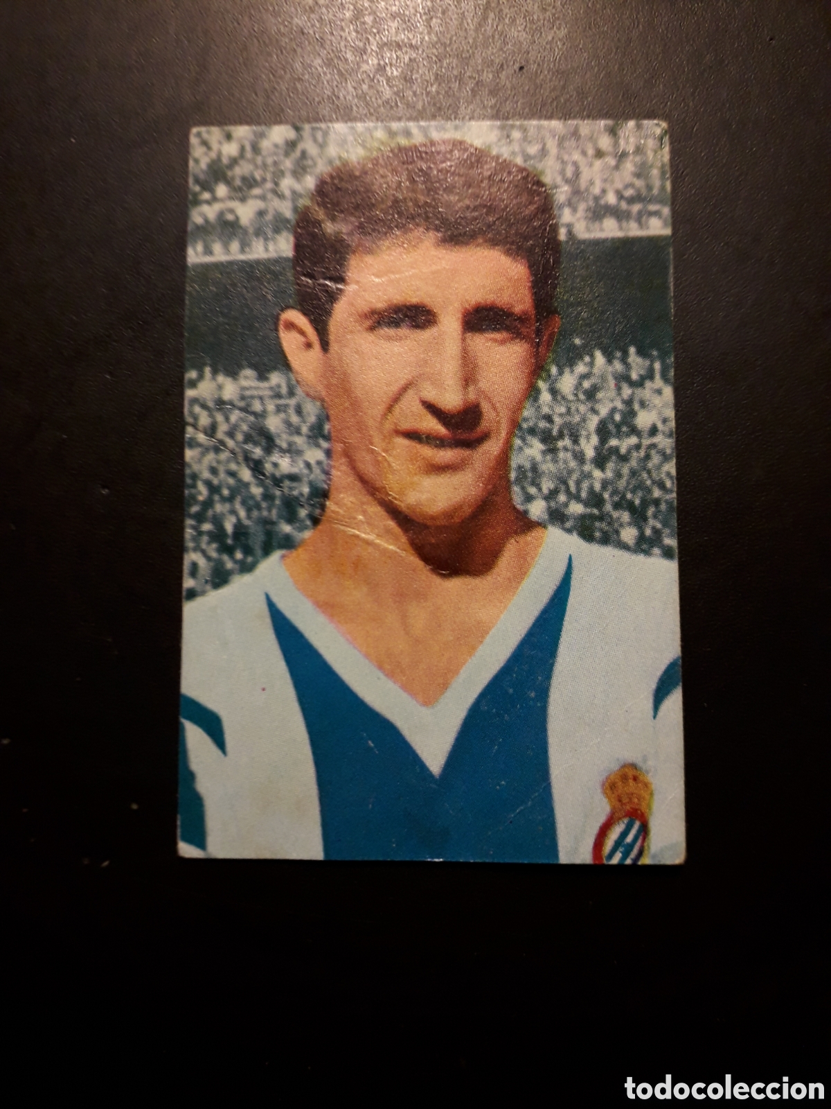 Cromos de F&uacute;tbol: RODILLA RCD ESPA&Ntilde;OL N&deg; 62 RUIZ ROMERO 1967 1968 67 68 DESPEGADO, ARRUGAS PEDIDO M&Iacute;NIMO 3&euro;