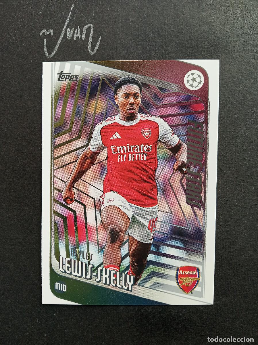 Cromos de F&uacute;tbol: N&ordm; 52 FUTURE STARS LEWIS-SKELLY ARSENAL ⚽ TOPPS &reg; FLAGSHIP UCC UEFA 2025 2026 25 26 NUEVO