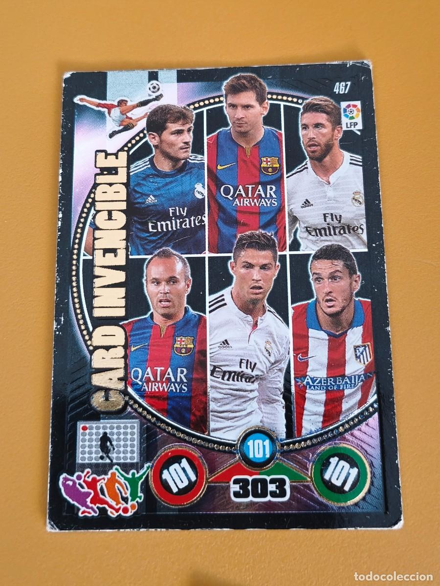 Cartes &agrave; collectionner de Football: adrenalyn 2014 15 card invencible