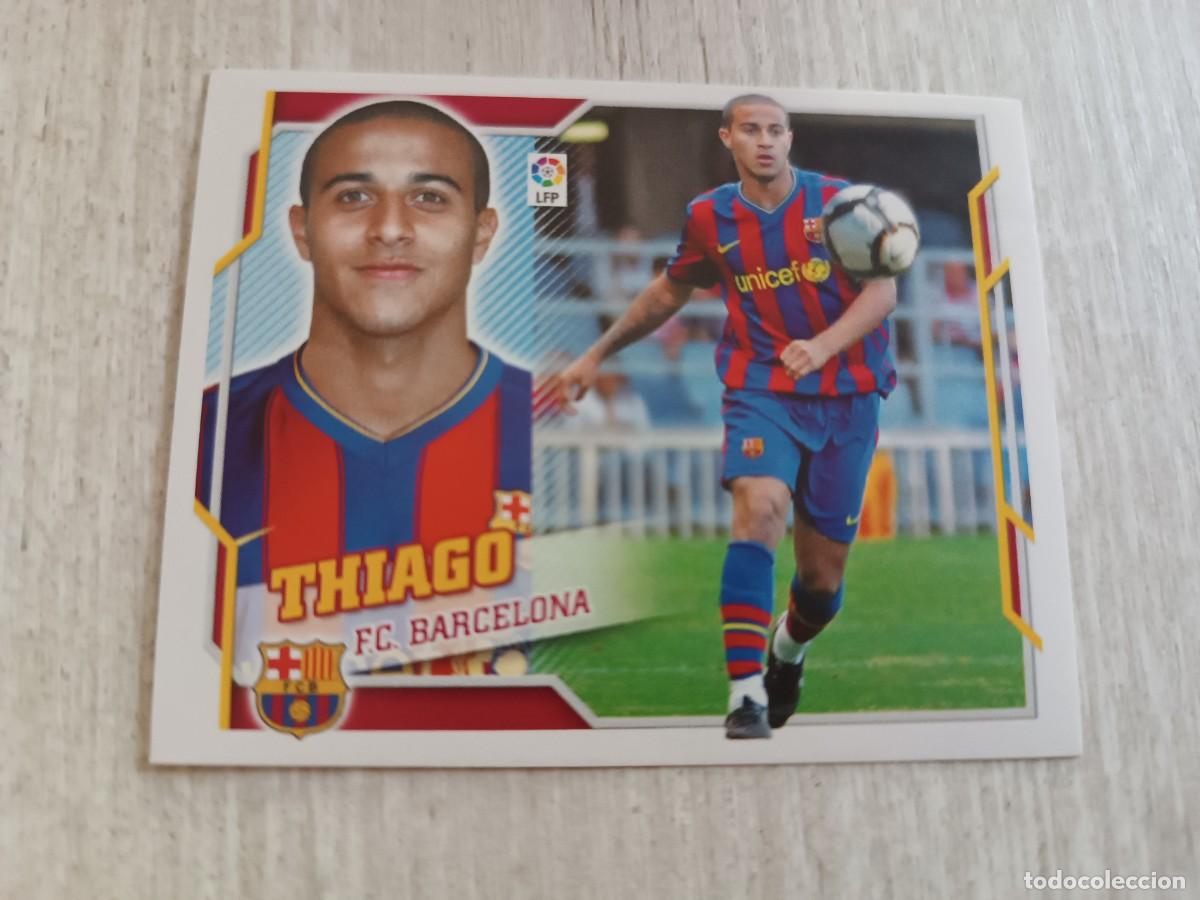 Cromos de F&uacute;tbol: THIAGO LIGA ESTE 2010 2011 10 11. NUNCA PEGADO.