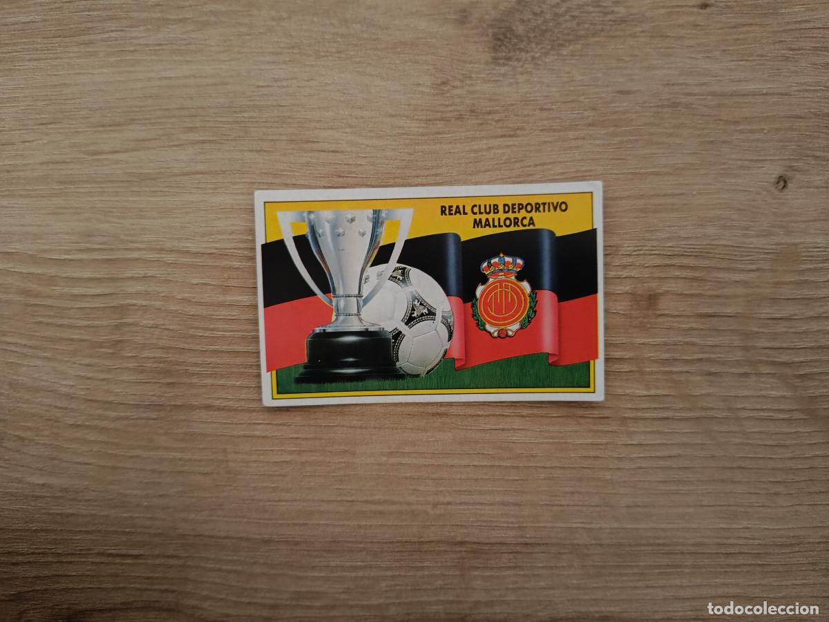 Fu&szlig;ball-Sticker: CROMO DE F&Uacute;TBOL LIGA ESTE ESCUDO MALLORCA SIN PEGAR NUNCA PEGADO 90 91 1990 1991