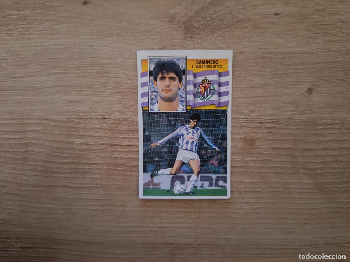 Fu&szlig;ball-Sticker: CROMO DE F&Uacute;TBOL LIGA ESTE CAMINERO VALLADOLID SIN PEGAR NUNCA PEGADO 90 91 1990 1991