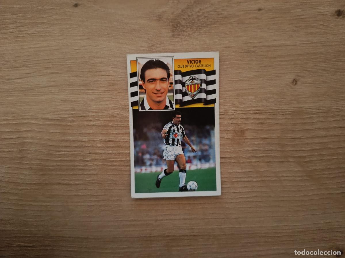 Fu&szlig;ball-Sticker: CROMO DE F&Uacute;TBOL LIGA ESTE VICTOR CASTELLON SIN PEGAR NUNCA PEGADO 90 91 1990 1991