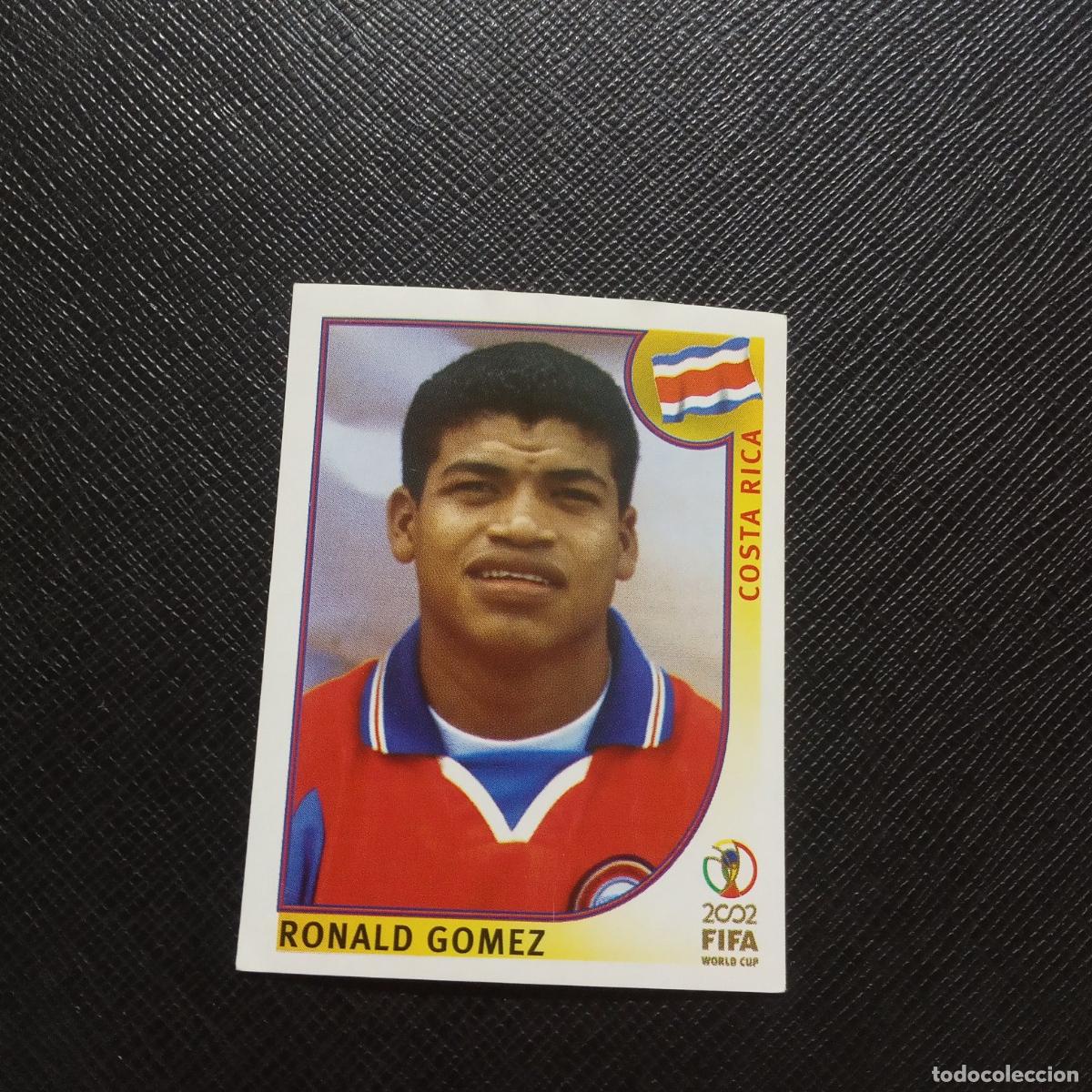 Cromos de Futebol: 240 RONALD GOMEZ COSTA RICA PANINI 2002 MUNDIAL KOREA FUTBOL 02 CROMO - SIN PEGAR - A101 PG406