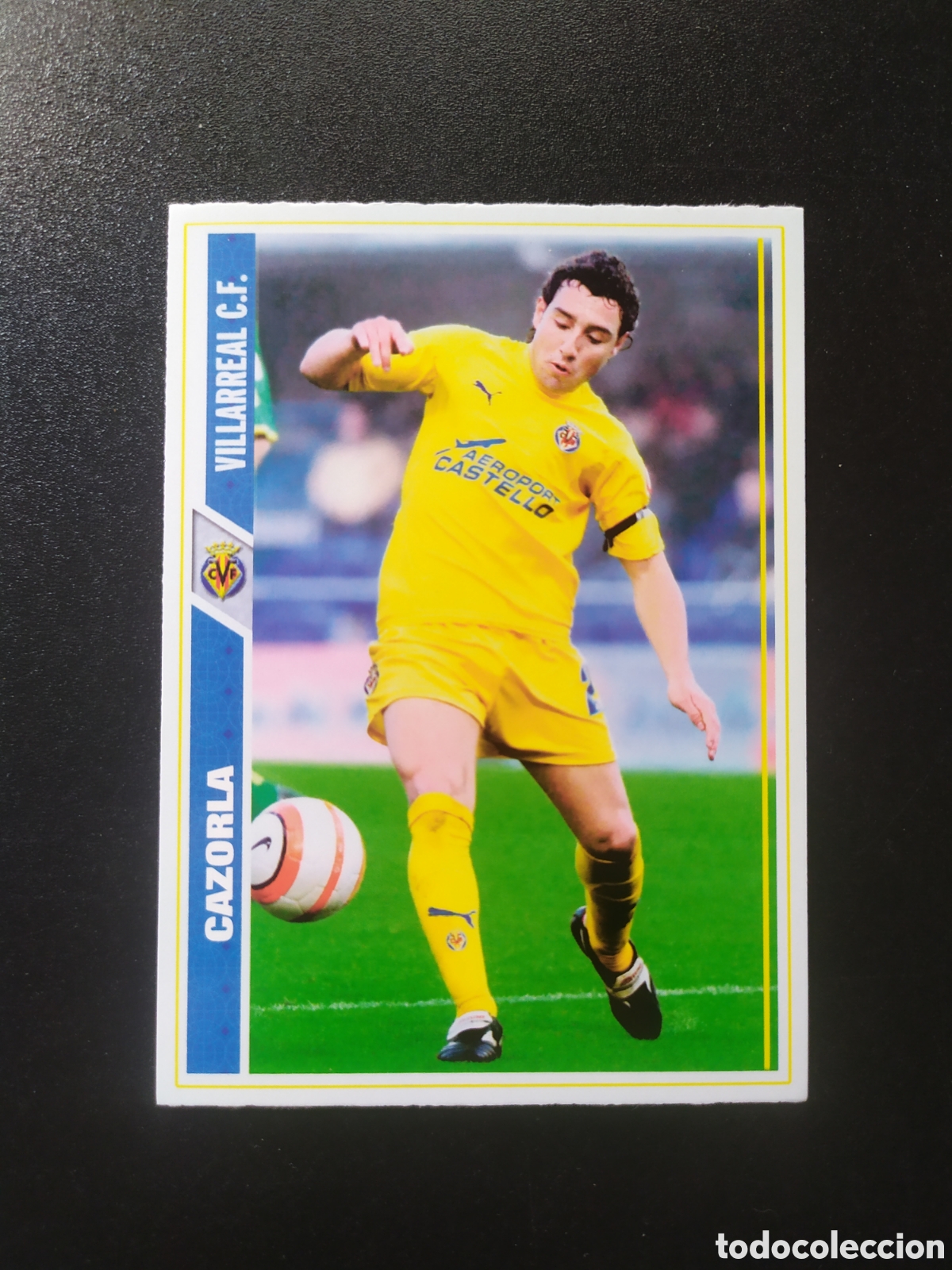 Fu&szlig;ball-Sticker: Mundicromo fichas Liga 2007 2008 07 08 Cazorla n&deg; 123 Villarreal