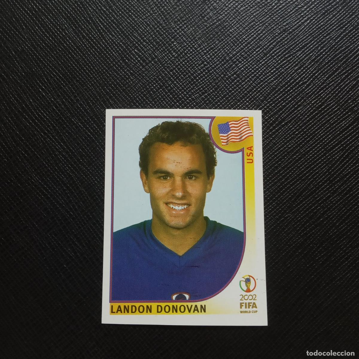 Cromos de f&uacute;tbol: 291 LANDON DONOVAN USA PANINI 2002 MUNDIAL KOREA FUTBOL 02 CROMO - SIN PEGAR - A101 PG433
