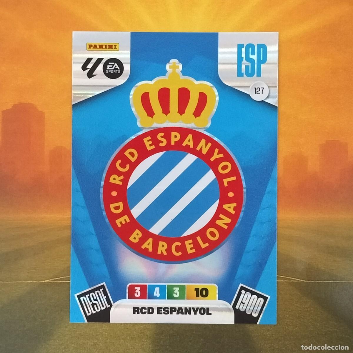 Figurine di Calcio: #127 Escudo | RCD Espanyol | Adrenalyn XL LaLiga 2025 2026 Panini 25 26