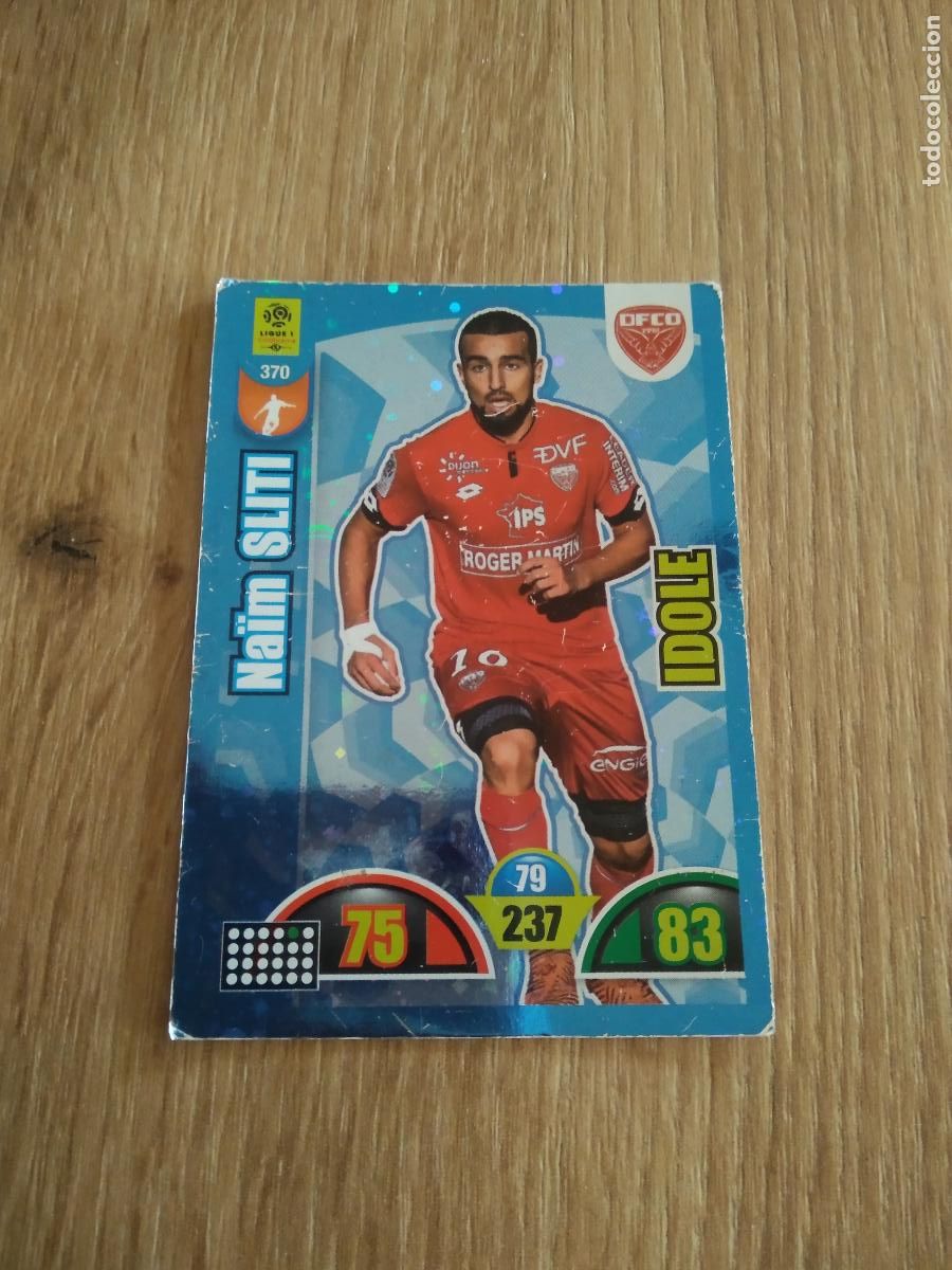 Fu&szlig;ball-Sticker: 370 NAIM SLITI DIJON CROMO FUTBOL PANINI LIGUE 1 2018-2019 ADRENALYN LIGA FRANCIA 18-19