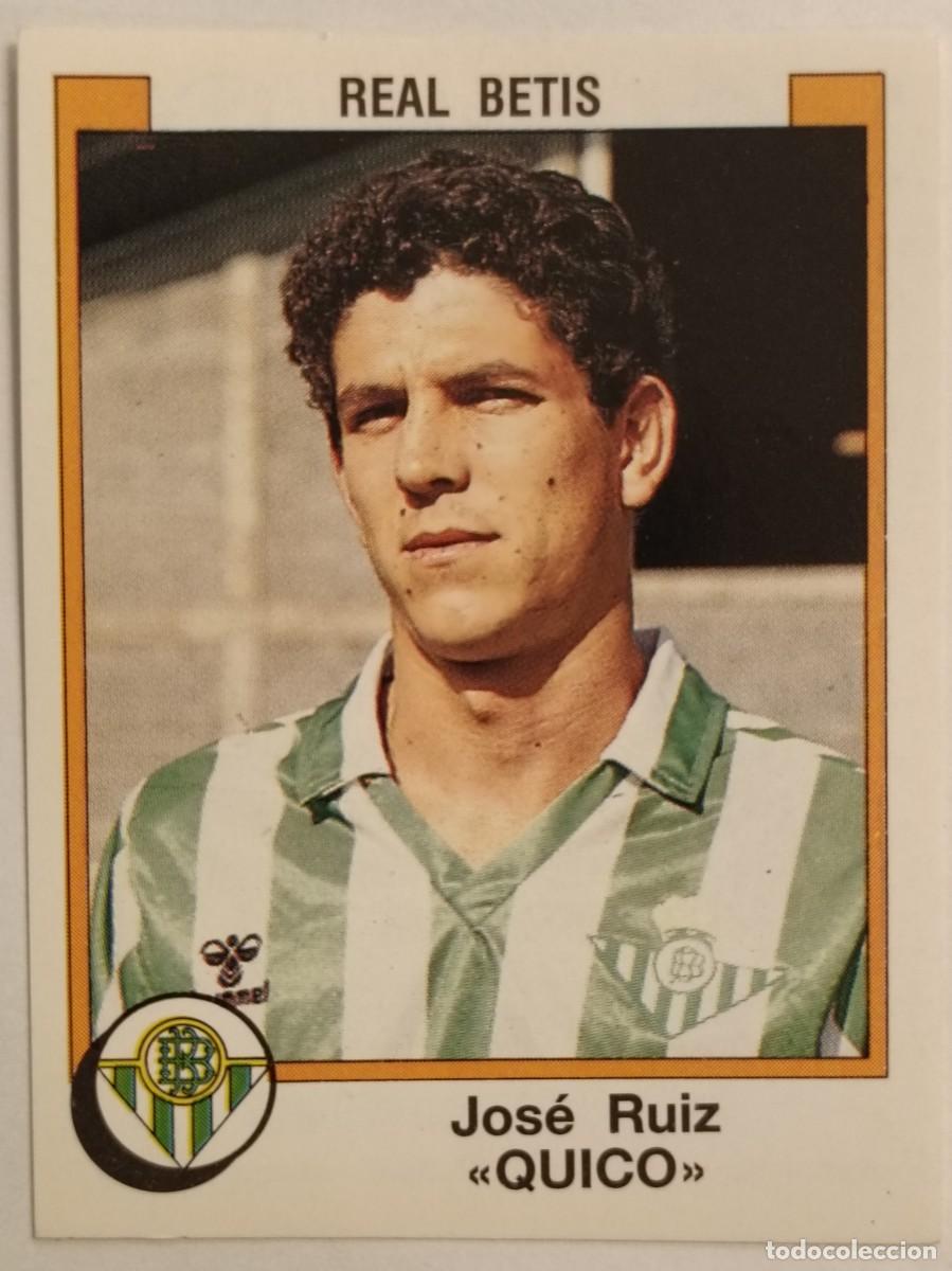 Figurine di Calcio: #66 QUICO REAL BETIS BALOMPIE FUTBOL 88 PANINI