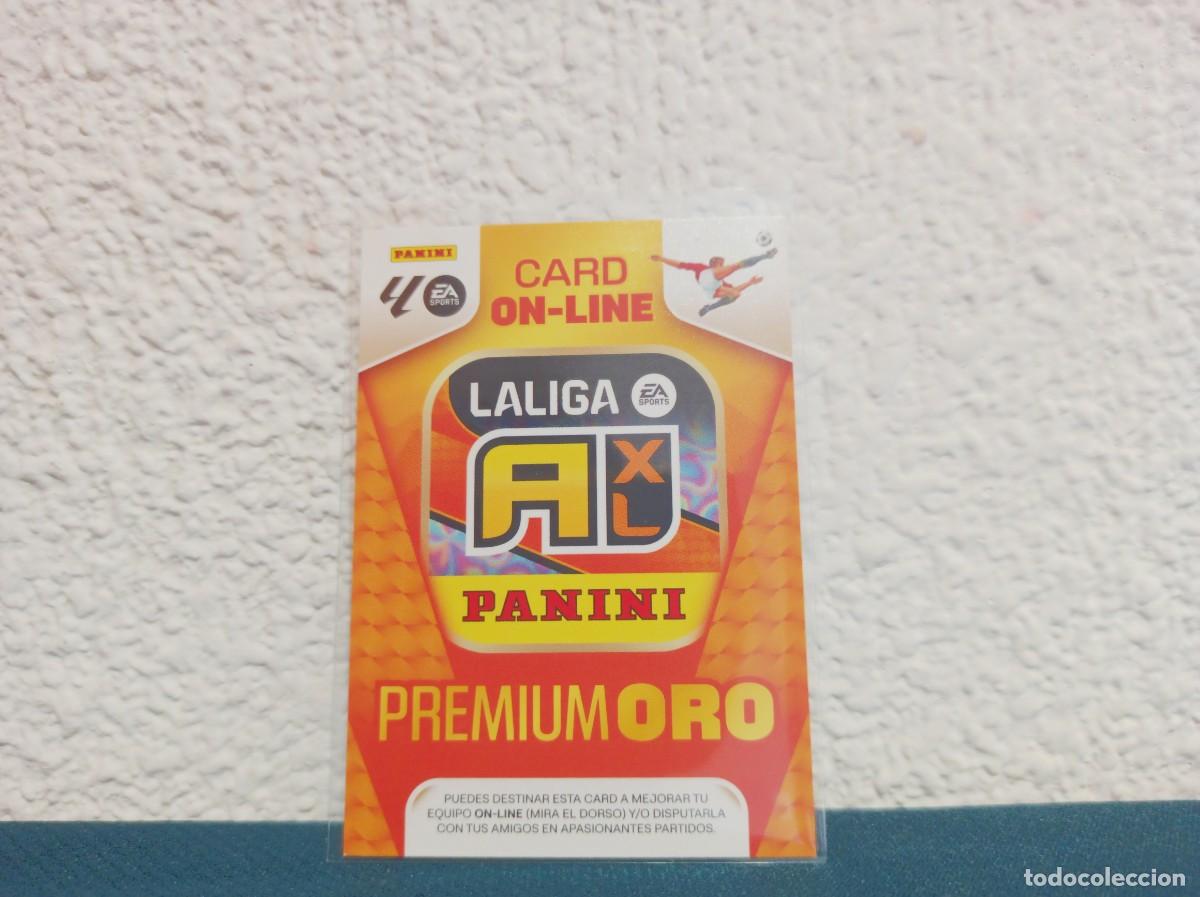 Fu&szlig;ball-Sticker: CARD ONLINE CODIGO SIN CANJEAR PREMIUM ORO PANINI ADRENALYN XL 25 26