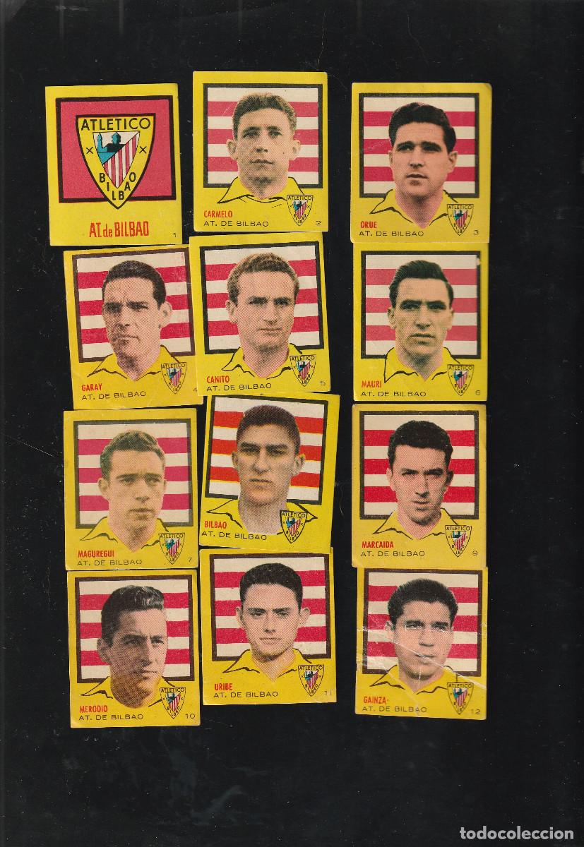 Cromos de F&uacute;tbol: 10626 - 12 CROMOS NUEVOS LIGA CAMPEONES 1957 ATHLETIC DE BILBAO- EQUIPO COMPLETO