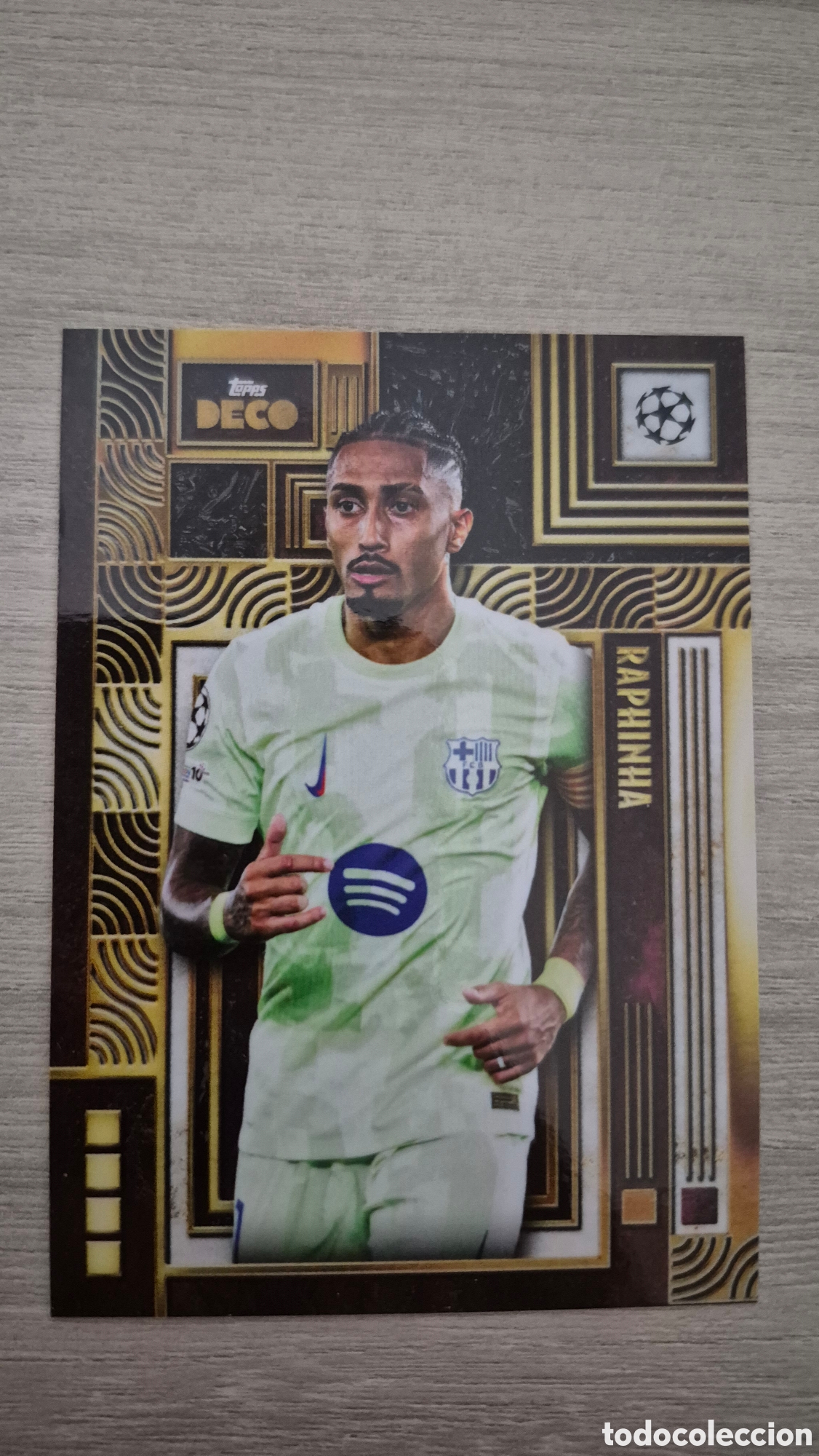 Cromos de f&uacute;tbol: Raphina Topps Deco Current Stars - Foto 1