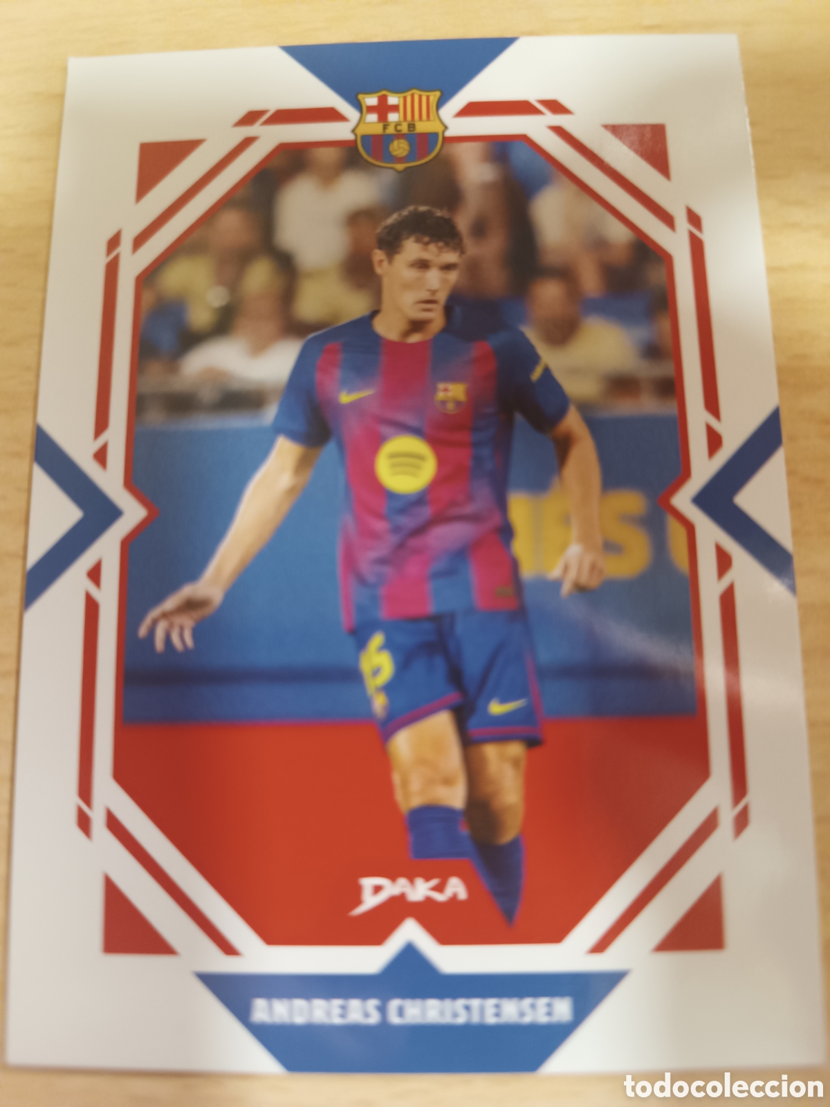 Figurine di Calcio: FCB 18-A ANDREAS CHRISTENSEN FC BARCELONA DAKA AUDICENE 2025 2026 25 26
