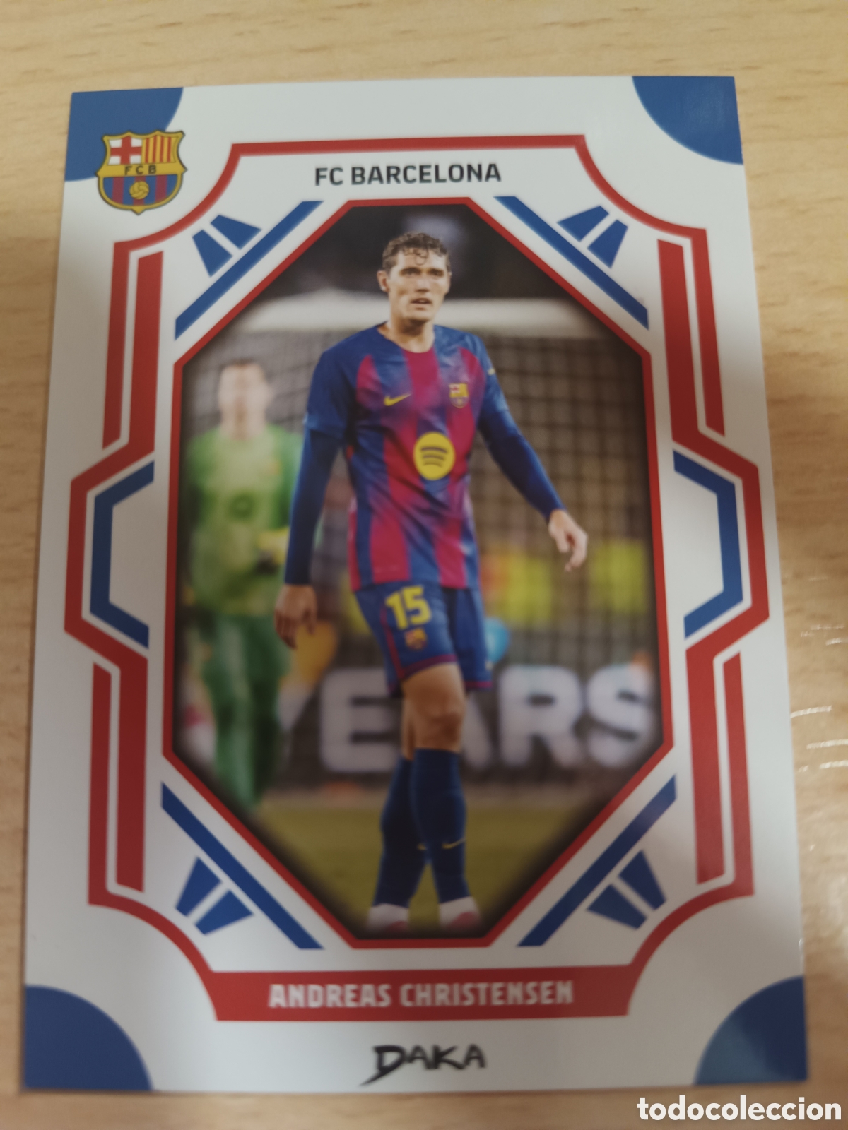 Figurine di Calcio: FCB 18-B ANDREAS CHRISTENSEN FC BARCELONA DAKA AUDICENE 2025 2026 25 26