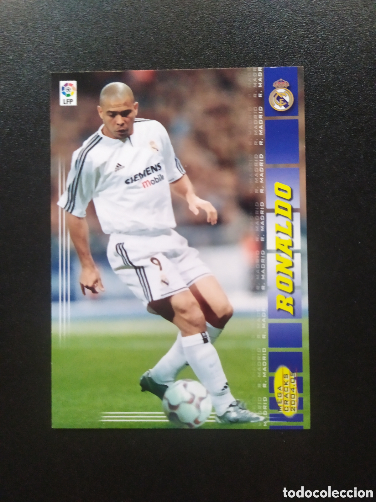 Cromos de F&uacute;tbol: Megacracks 2004 2005 04 05 panini Ronaldo n&ordm; 179 Real Madrid