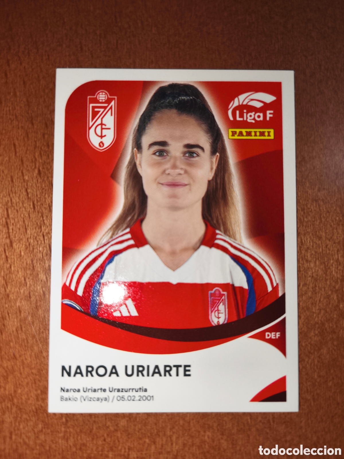 Figurine di Calcio: Naroa Uriarte n&deg;170 B liga femenina F 24/25 Granada