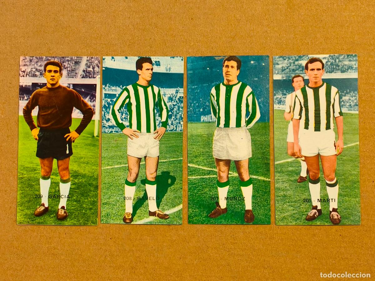 Cromos de F&uacute;tbol: 4 CROMOS DE F&Uacute;TBOL EDITORIAL RUIZ ROMERO