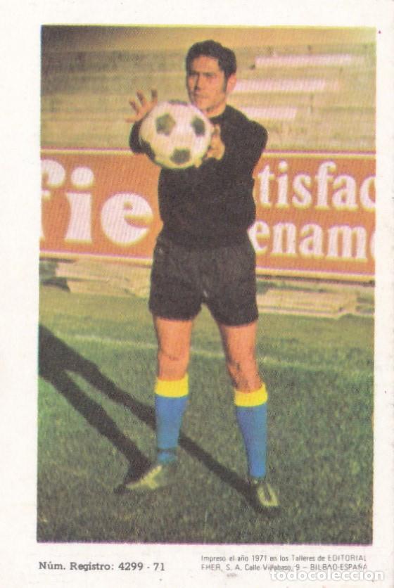 Cromos de Futebol: CATALA, U. D. LAS PALMAS 1971/1972, ED FHER, SIN PEGAR (CROMO DE CARTON)
