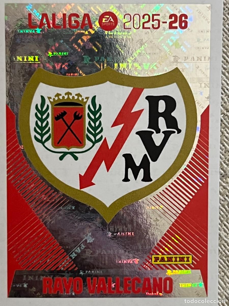 Cromos de F&uacute;tbol: N1 RAYO VALLECANO LIGA ESTE 25 26 2025 2026