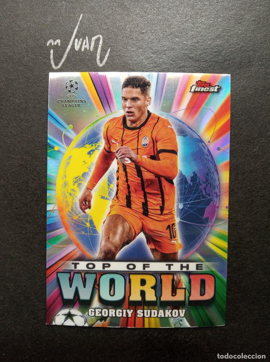 Cromos de F&uacute;tbol: N&ordm; 9 TOP WORLD SUDAKOV SHAQHTAR DONETSK ⚽ TOPPS &reg; FINEST UEFA CHAMPIONS LEAGUE 2024 2025 24 25 NUEVO