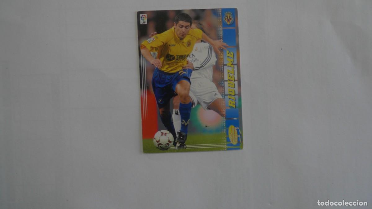 Cromos de Futebol: Riquelme - Villarreal 2004-5