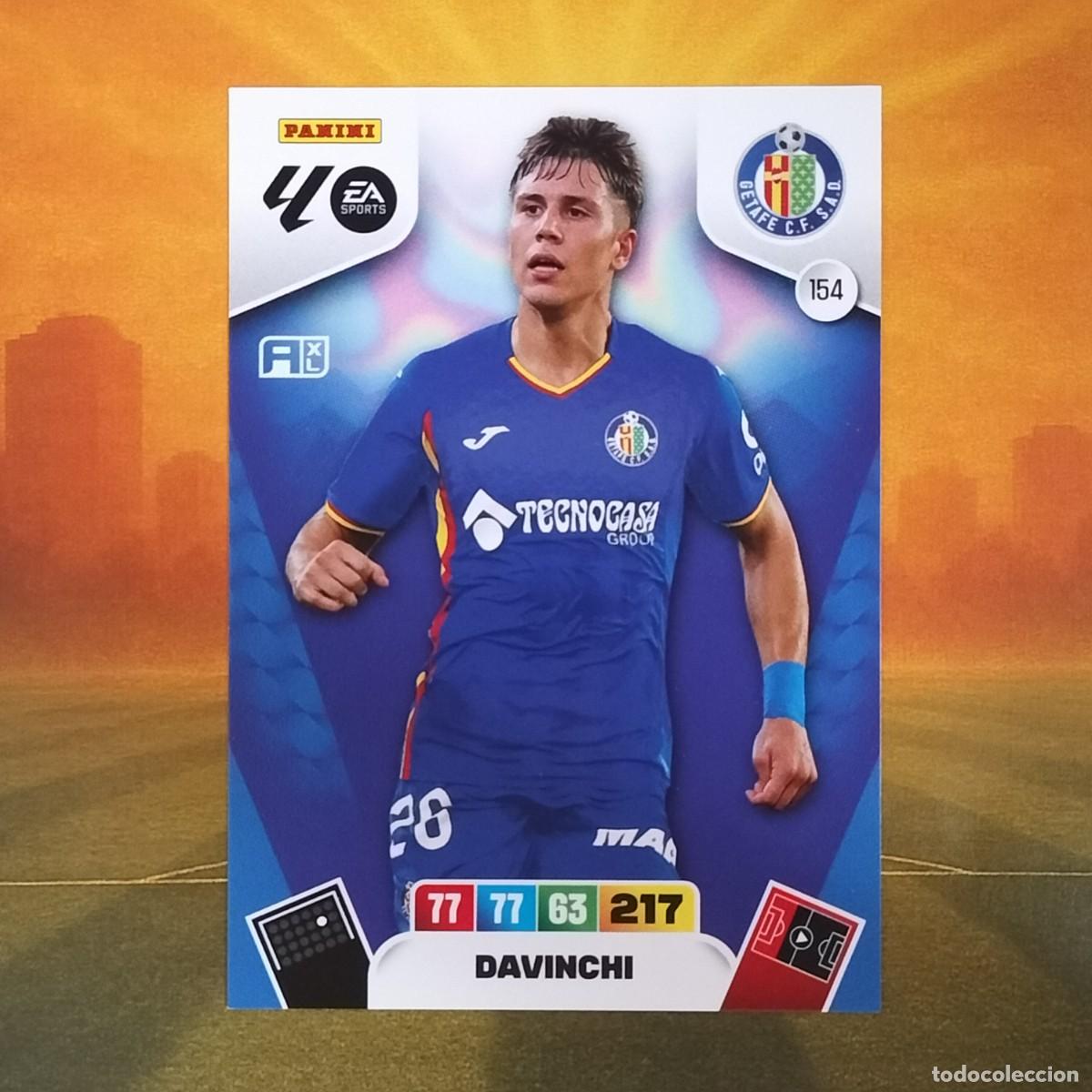 Figurine di Calcio: #154 Davinchi | Getafe CF | Adrenalyn XL LaLiga 2025 2026 Panini 25 26