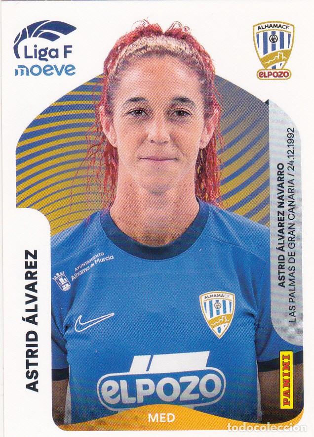 Cromos de f&uacute;tbol: LIGA F 2025-26 * ASTRID &Aacute;LVAREZ N&ordm; 17 DEL ALHAMA (NUEVO DE SOBRE) (A-14)