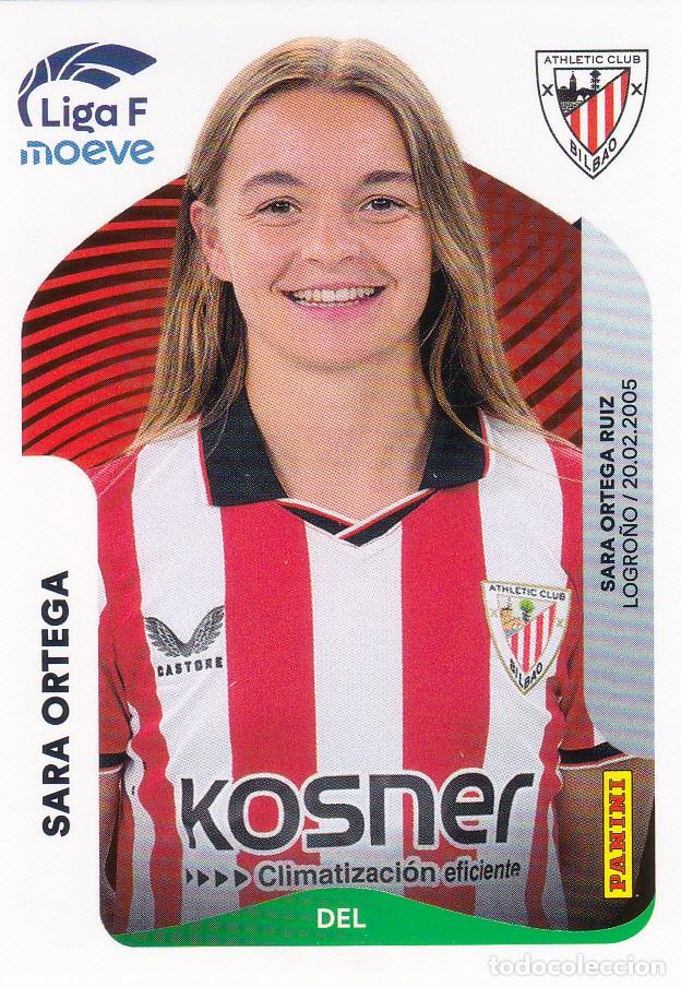 Fu&szlig;ball-Sticker: LIGA F 2025-26 * SARA ORTEGA N&ordm; 40 DEL AT. BILBAO (NUEVO DE SOBRE) (A-14)