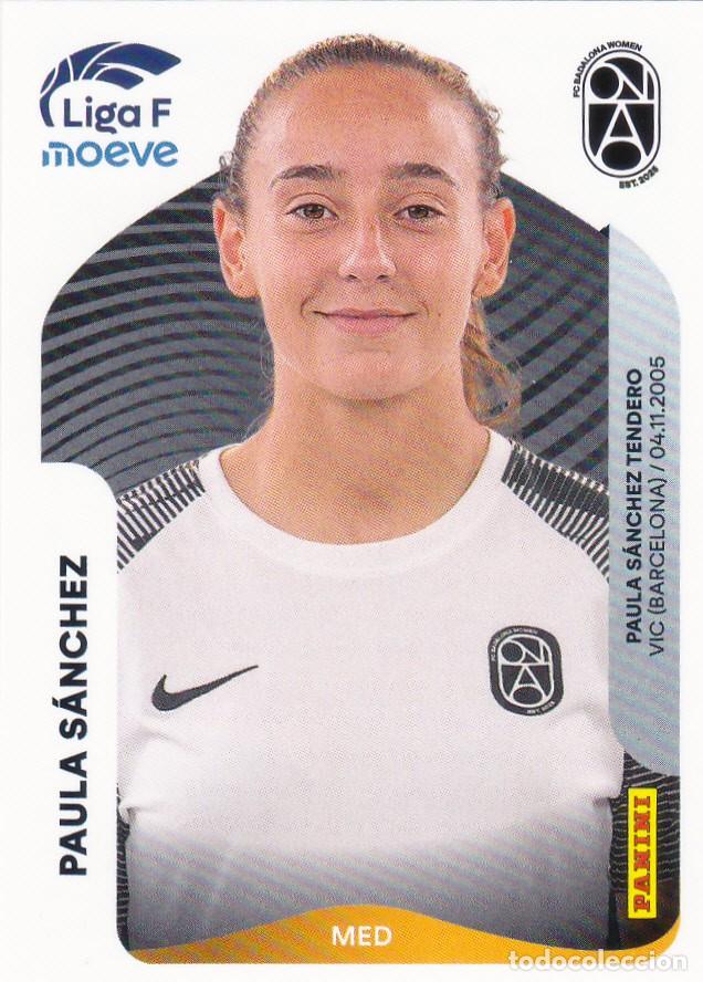 Figurine di Calcio: LIGA F 2025-26 * PAULA S&Aacute;NCHEZ N&ordm; 74 DEL BADALONA (NUEVO DE SOBRE) (A-14)