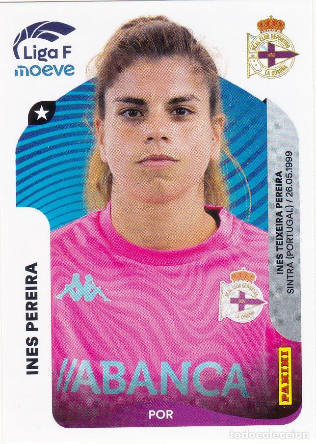 Cromos de f&uacute;tbol: LIGA F 2025-26 * INES PEREIRA N&ordm; 124 DEL DEPORTIVO (NUEVO DE SOBRE) (A-14)