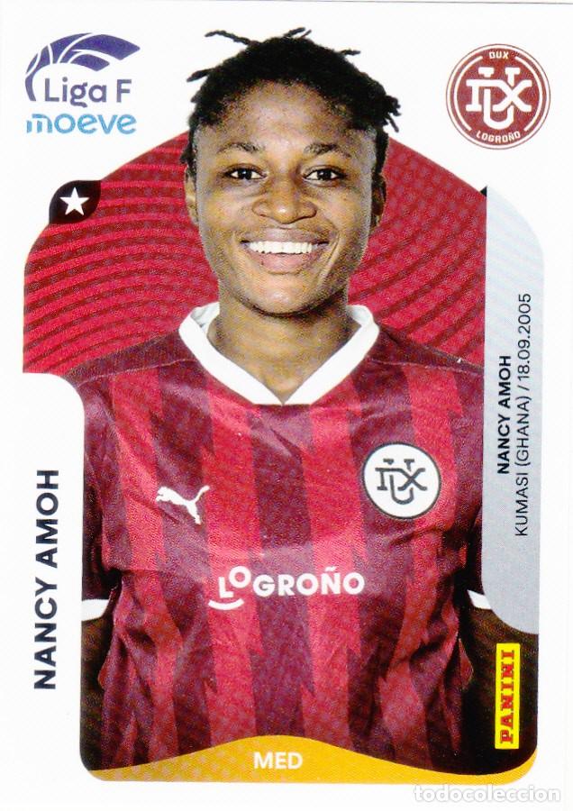 Cromos de f&uacute;tbol: LIGA F 2025-26 * NANCY AMOH N&ordm; 152 DEL DUX LOGRO&Ntilde;O (NUEVO DE SOBRE) (A-14)