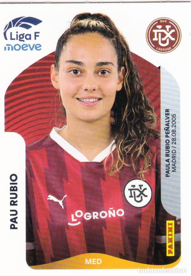 Cromos de f&uacute;tbol: LIGA F 2025-26 * PAU RUBIO N&ordm; 155A DEL DUX LOGRO&Ntilde;O (NUEVO DE SOBRE) (A-14)