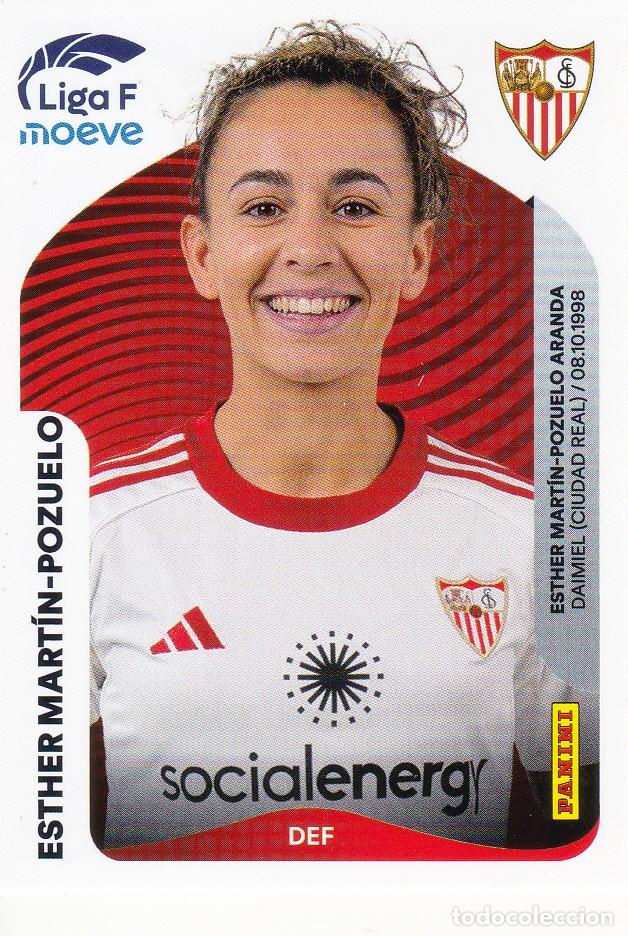 Cromos de Futebol: LIGA F 2025-26 * ESTHER MART&Iacute;N-POZUELO N&ordm; 310 DEL SEVILLA (NUEVO DE SOBRE) (A-14)