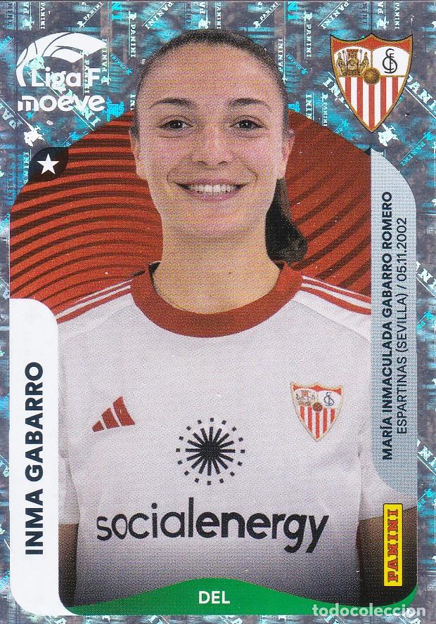 Fu&szlig;ball-Sticker: LIGA F 2025-26 * INMA GABARRO N&ordm; 320 DEL SEVILLA (NUEVO DE SOBRE) (A-14)
