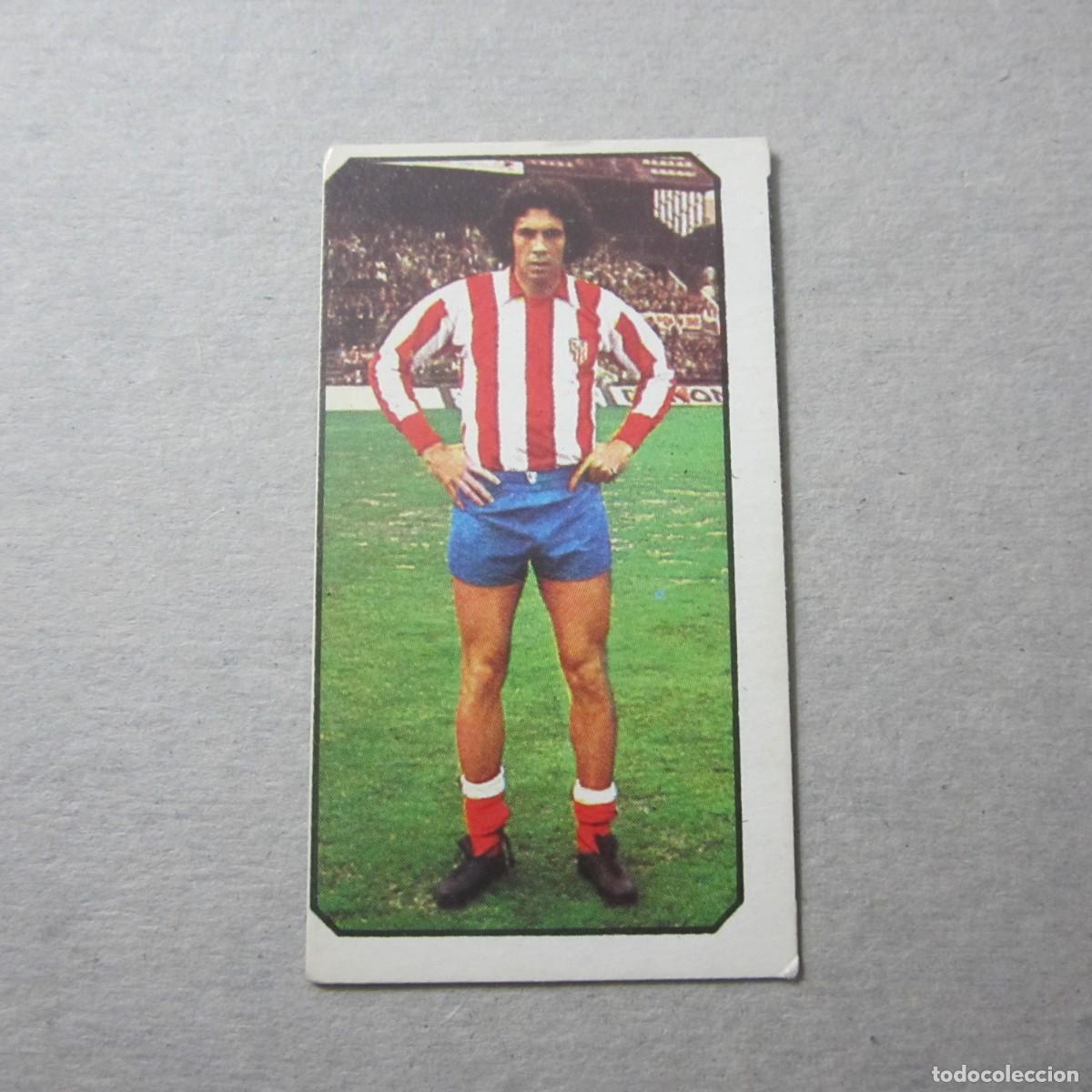 Fu&szlig;ball-Sticker: OFERTA EDICIONES ESTE. LIGA 77-78. RUBEN CANO, AT DE MADRID.