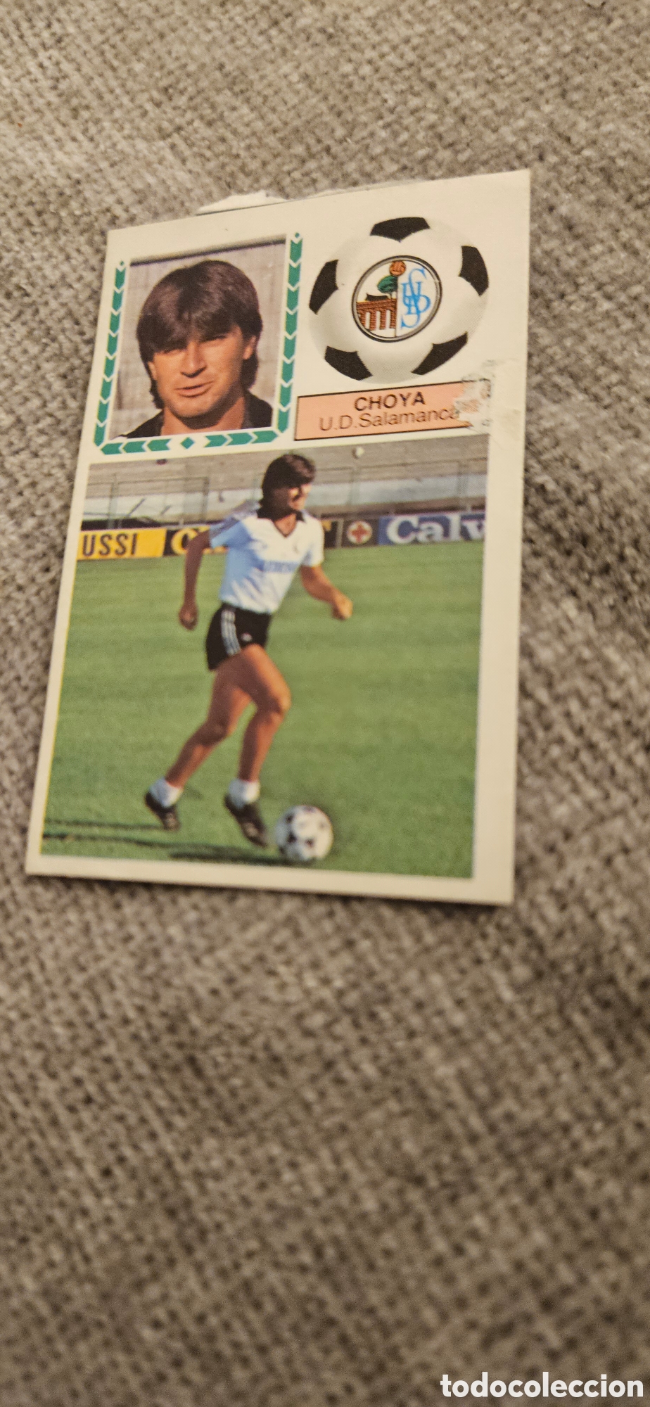Football Stickers: Choya Salamanca este 1983 1984 83 84 despegado