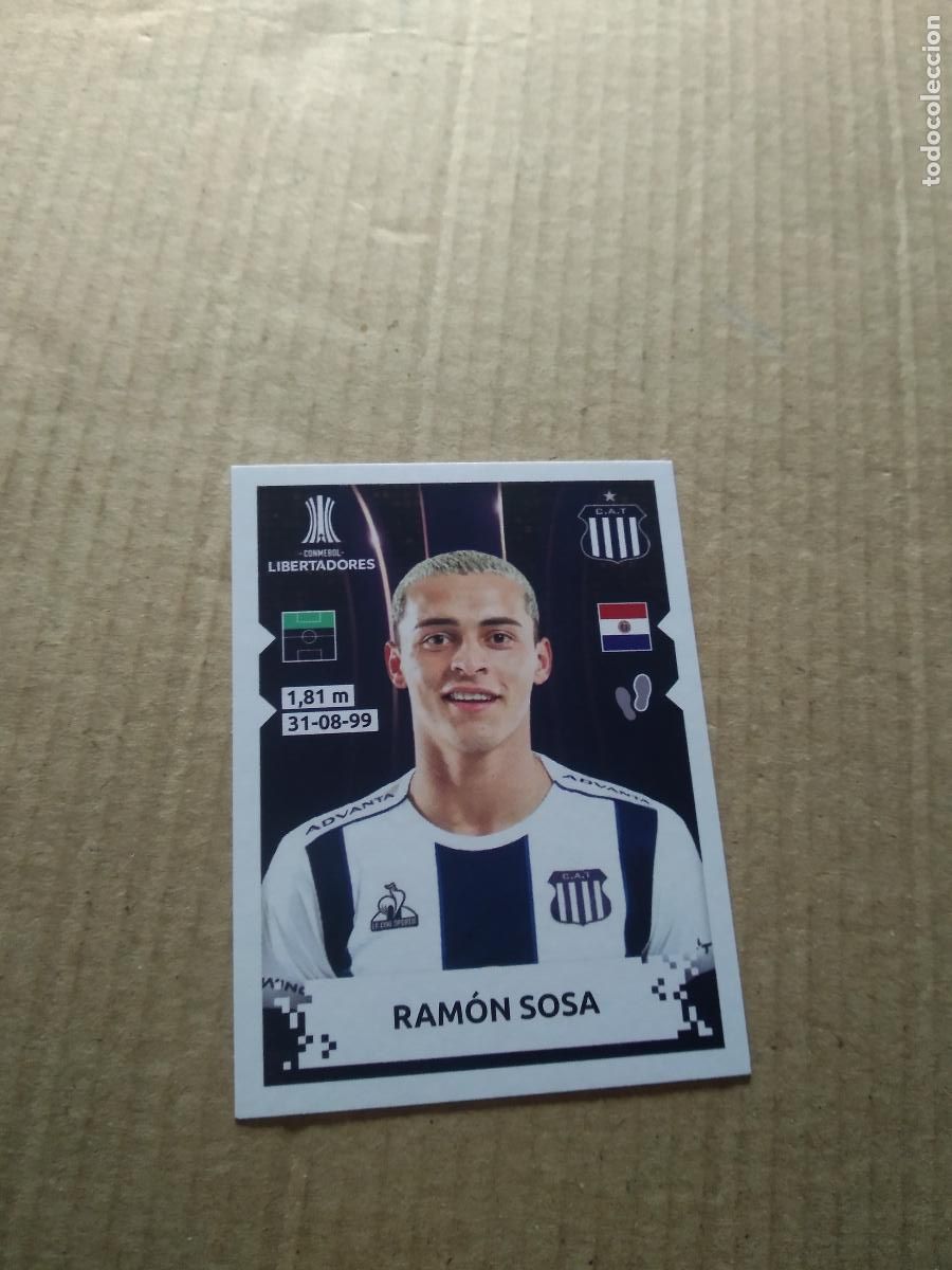 Fu&szlig;ball-Sticker: 416 RAMON SOSA TALLERES CROMO FUTBOL PANINI CONMEBOL COPA LIBERTADORES 2024