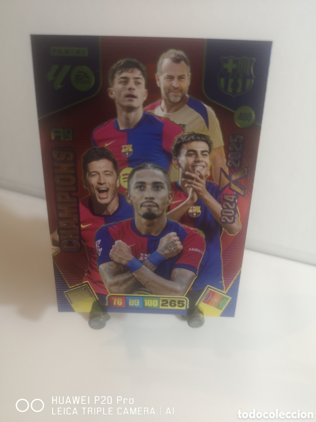 Cromos de F&uacute;tbol: ADRENALYN 2025 2026 CHAMPIONS BARCELONA 468