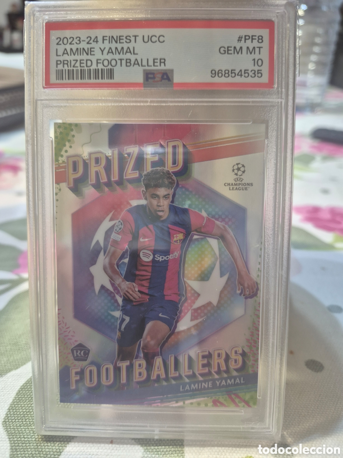 Cromos de F&uacute;tbol: Lamine yamal fc Barcelona