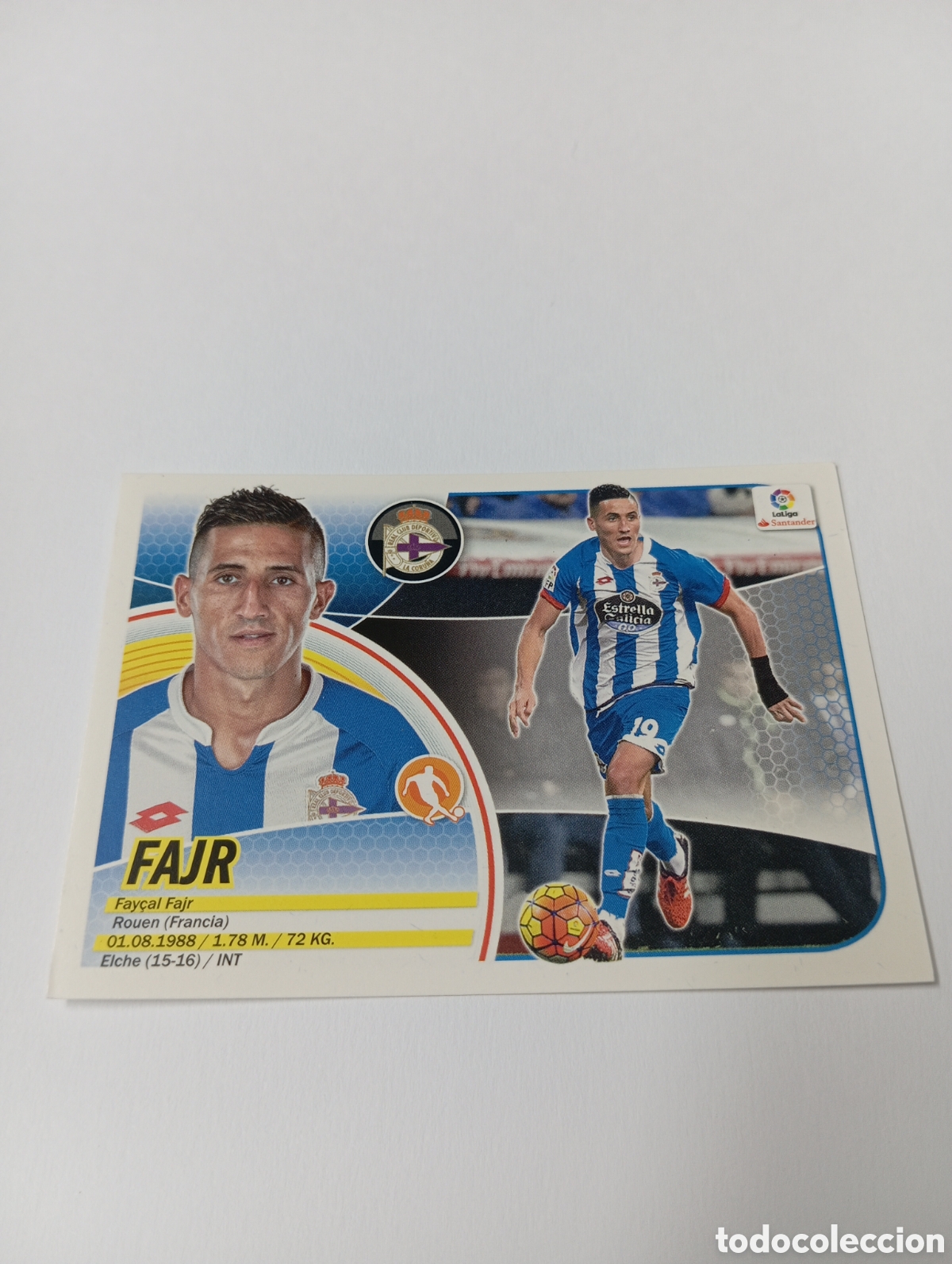 Figurine di Calcio: Fajr 12 Deportivo liga este 16 17 panini 2016 2017