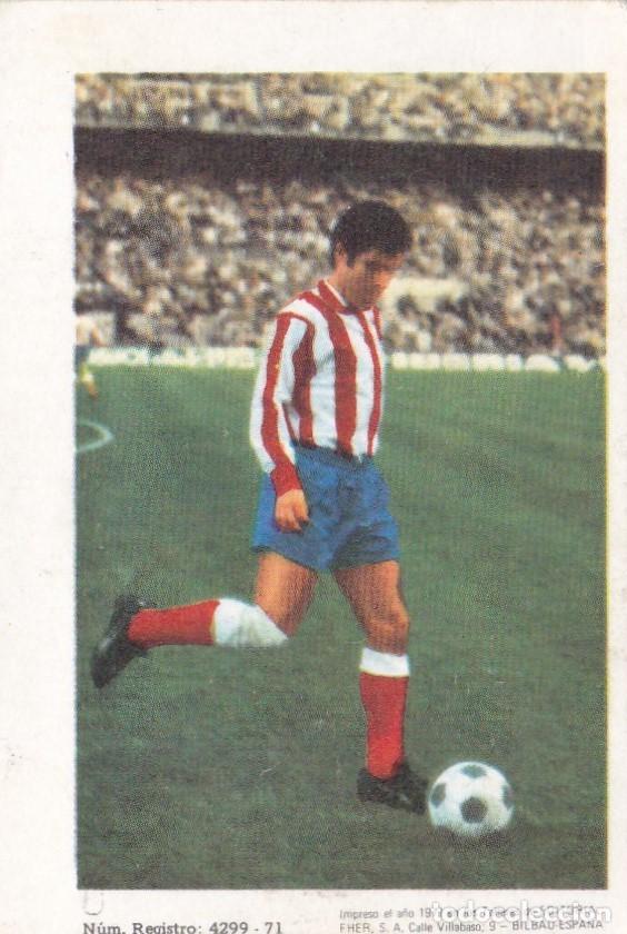 Football Stickers: MELO, A. T. MADRID. 1971/1972, ED FHER, SIN PEGAR (CROMO DE CARTON)