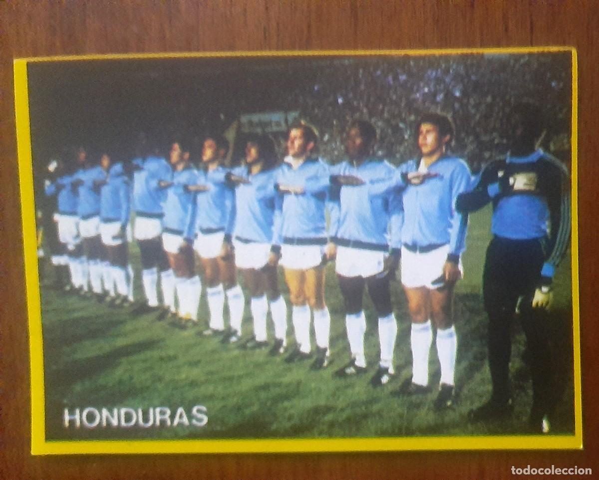 Cromos de F&uacute;tbol: CROMO NUNCA PEGADO - Mundial ESPA&Ntilde;A 1982 - F&uacute;tbol en Acci&oacute;n - DANONE 82 - n&uacute;m. 54 HONDURAS