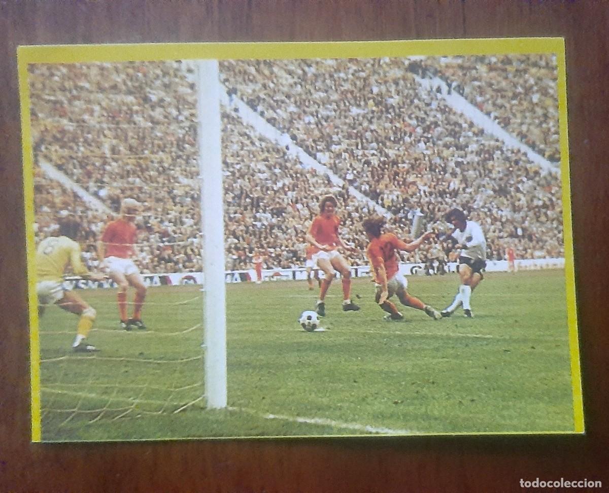 Cromos de F&uacute;tbol: CROMO NUNCA PEGADO - Mundial ESPA&Ntilde;A 1982 - F&uacute;tbol en Acci&oacute;n - DANONE 82 - n&uacute;m 80 FINAL ALEMANIA