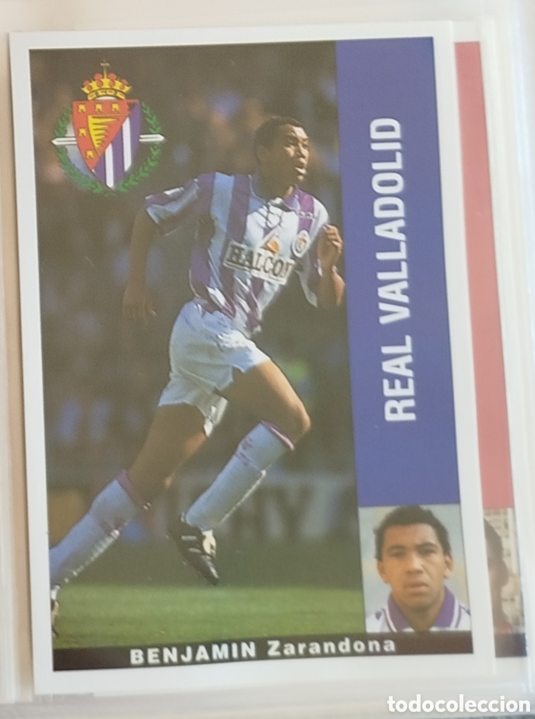 Cromos de Futebol: CROMO BENJAMIN VALLADOLID PANINI LIGA 1995/96 95 96 NUNCA PEGADO SIN PEGAR