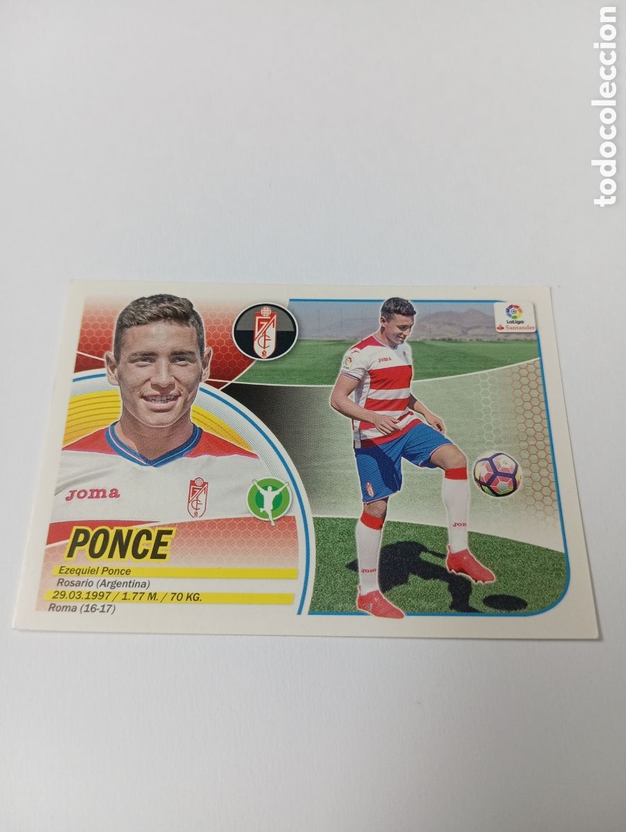 Fu&szlig;ball-Sticker: Ponce 16 Granada liga este 16 17 panini 2016 2017