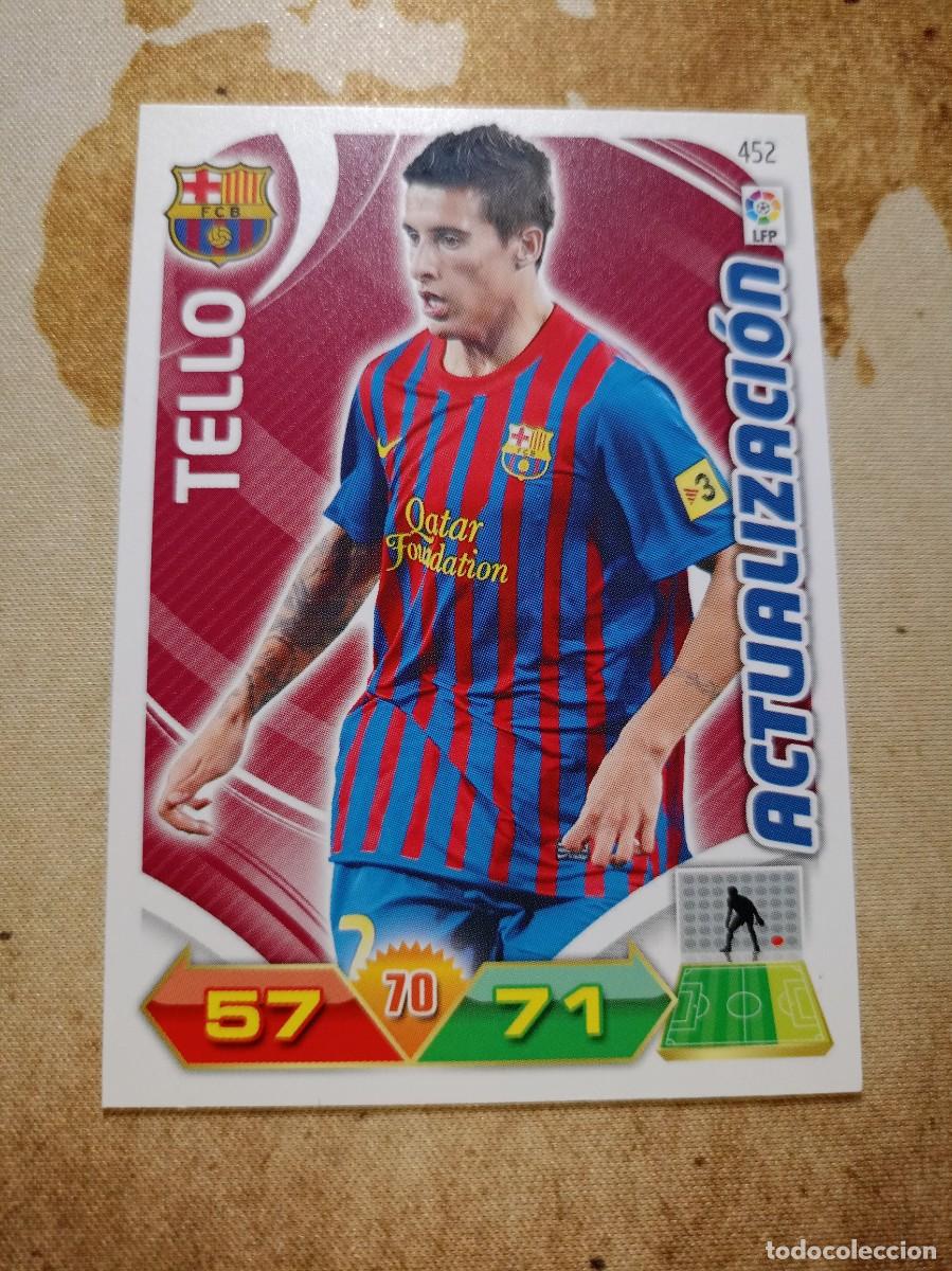 Cartes &agrave; collectionner de Football: Actualizaci&oacute;n 452 TELLO Adrenalyn 2011-12